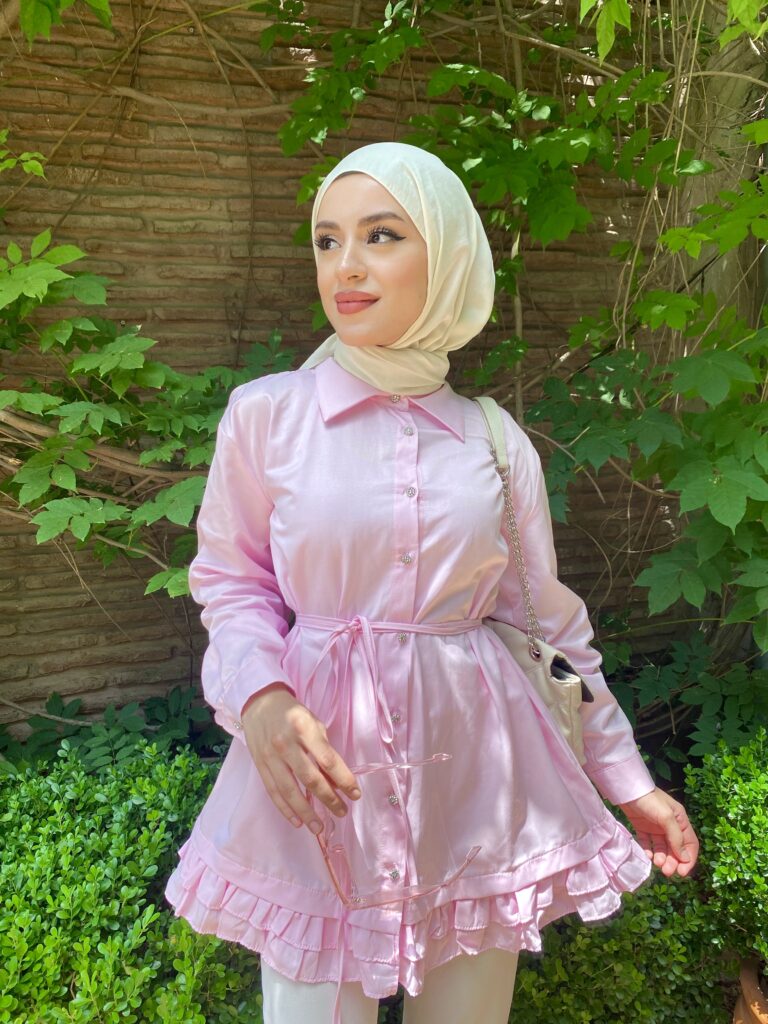 Merry Fırfır Detay Kadın Gömlek