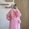 Pembe Rüya Fırfırlı Takım